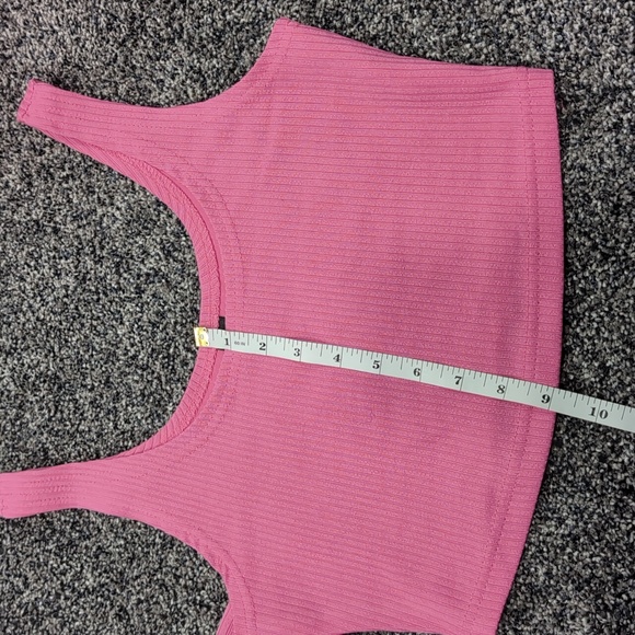 Bright Pink Sleeveless Top & Short Set - Picture 5 of 9